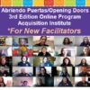 *AP-OD Online Program Acquisition Institute - Registration for New Facilitators